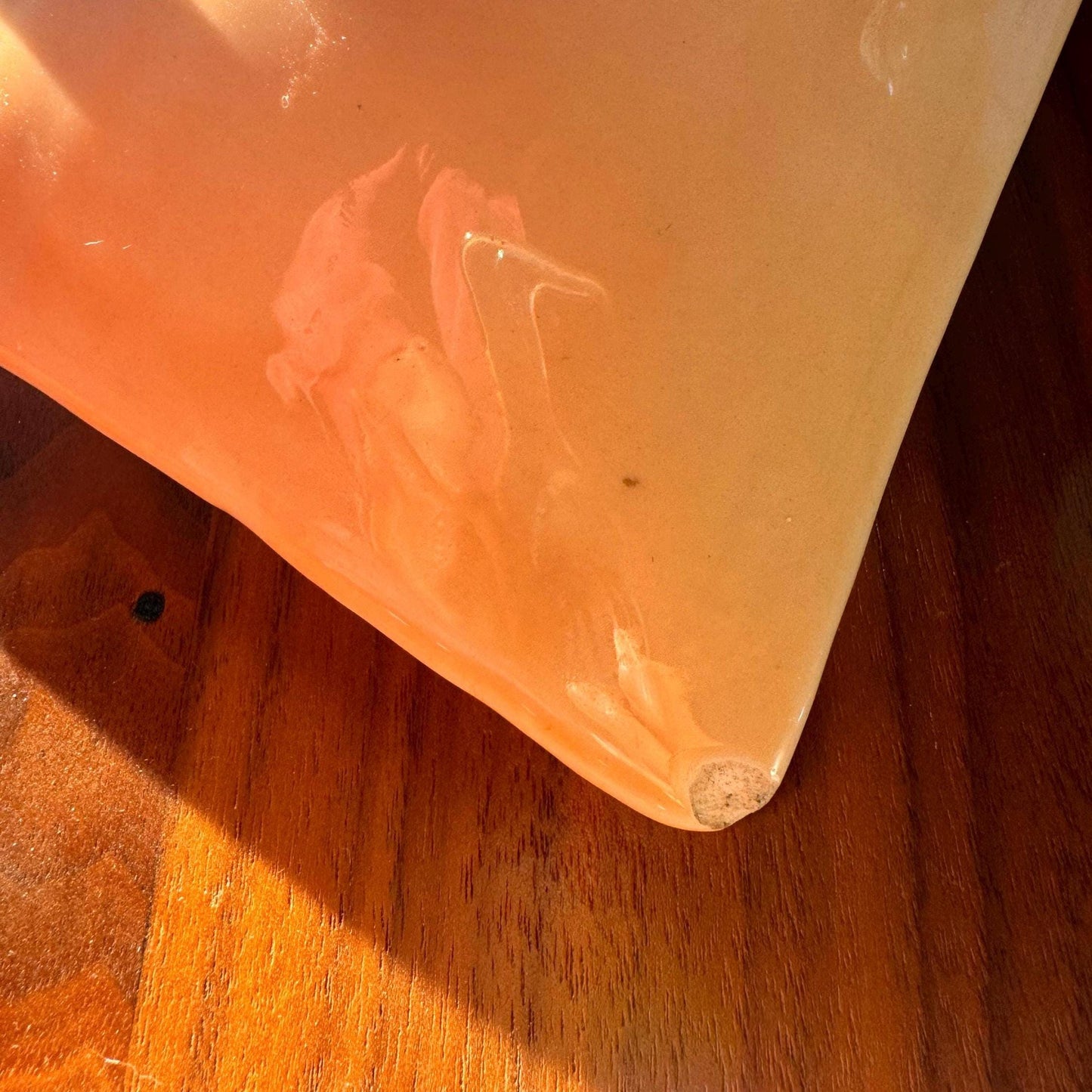 Ceramic 70’s Square Ashtray - Vintage