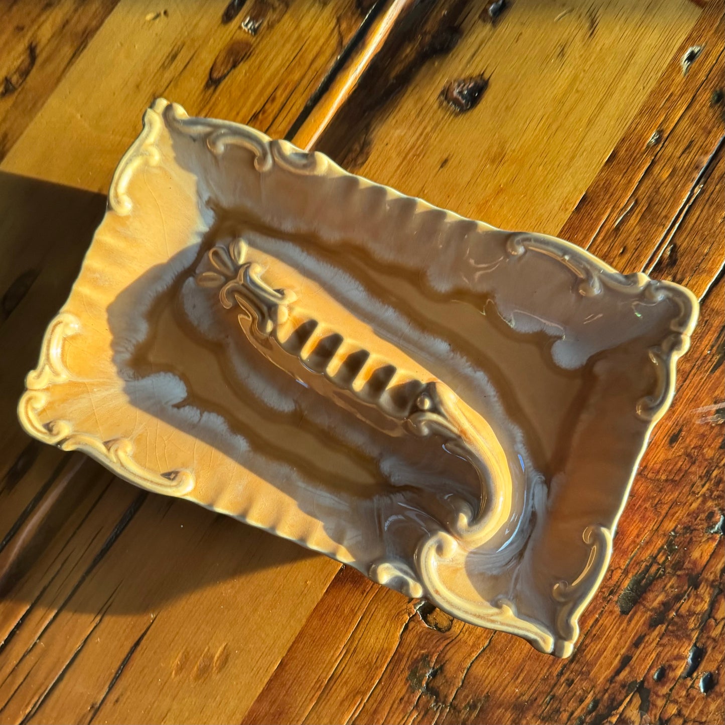 Mocha Swirl Ashtray