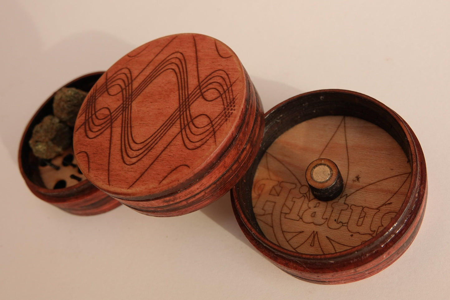 Wave Wooden Grinder