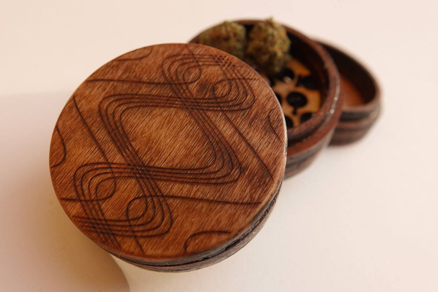 Wave Wooden Grinder
