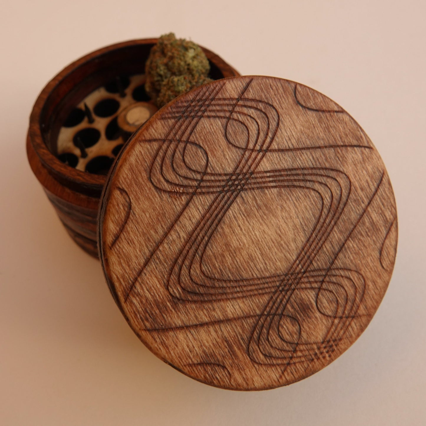 Wave Wooden Grinder
